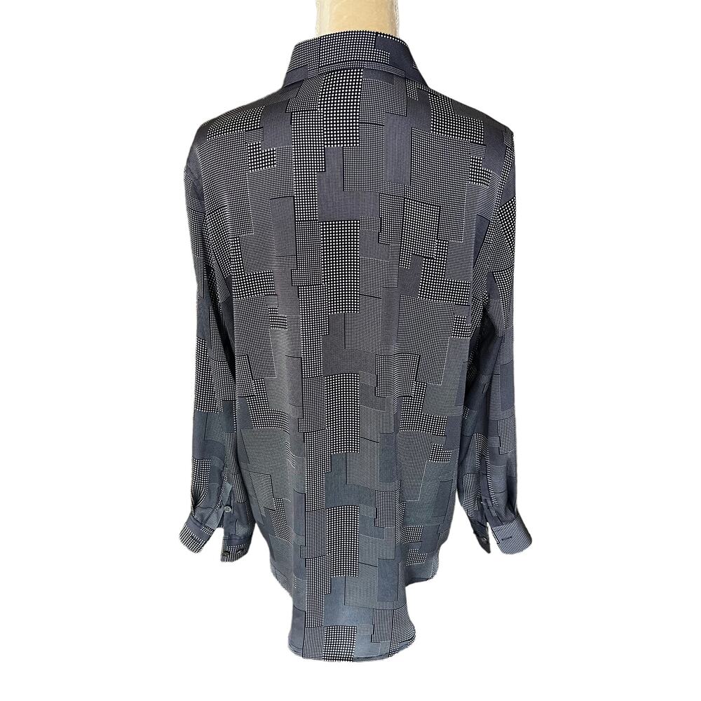 Equipment Femme Button Down Shirt Top NEW Size Large Blue - Picture 6 of 8